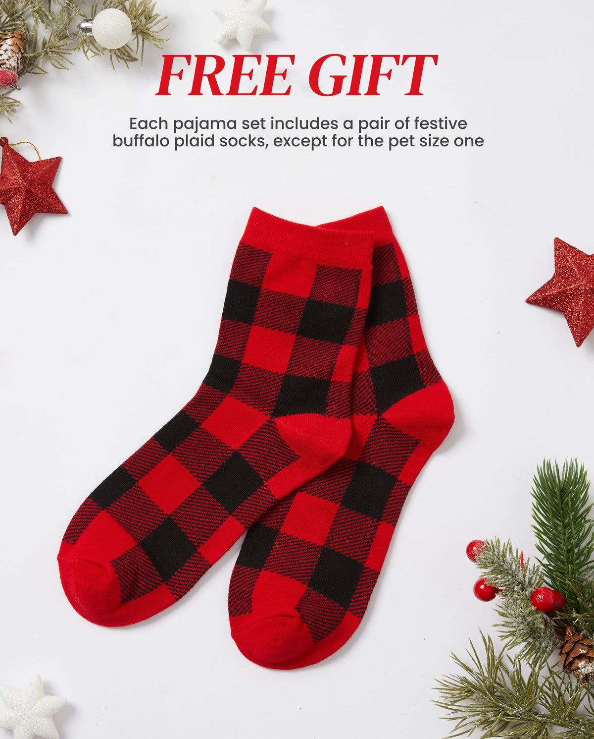 PatPat Matching Family Christmas Pajamas Christmas Tree & Car Print