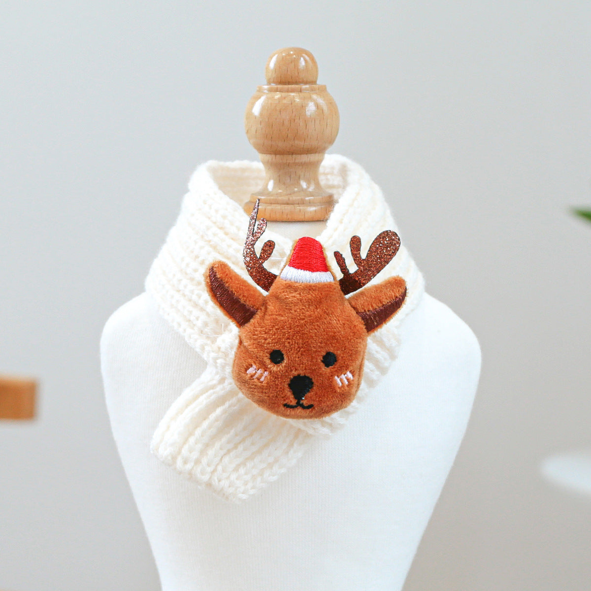 Christmas Santa/Elk Decor Dog Cat Scarf