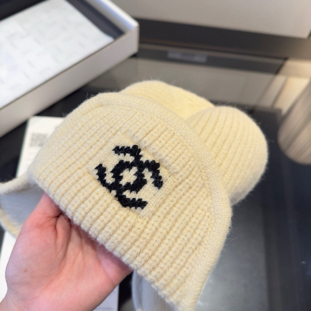 Chanel Knit Beanie vince cashmere beanie mens beanie orange