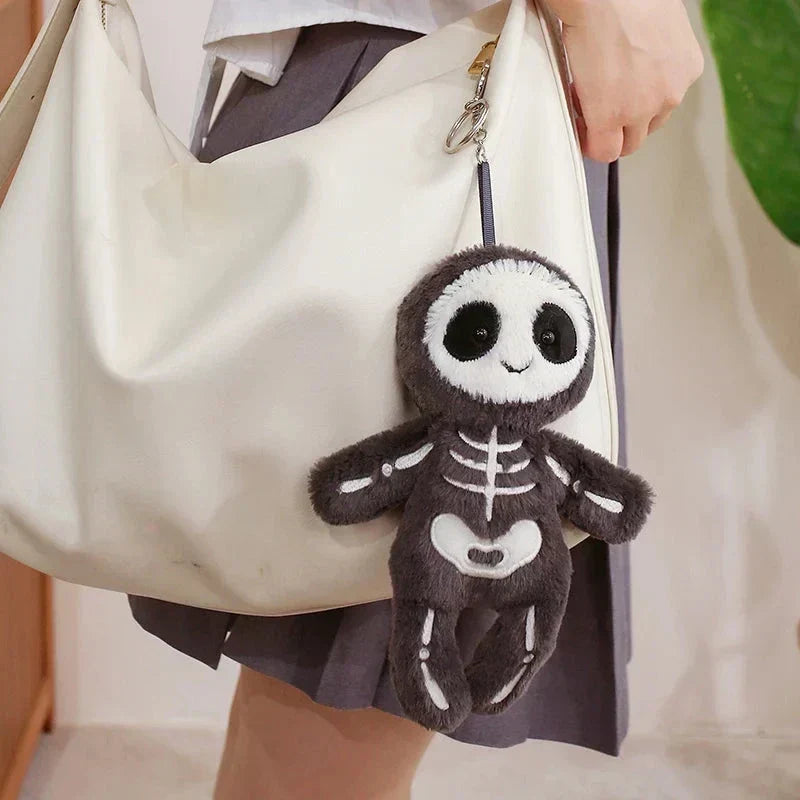 Chilling Skeleton and Mysterious Mummy Halloween Plush Toys