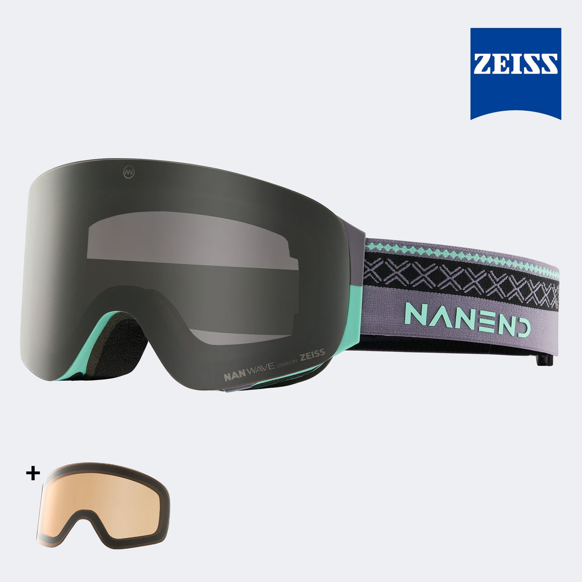 Lightning Dual ZEISS Lens Flip-top Ski Goggles NG17pro