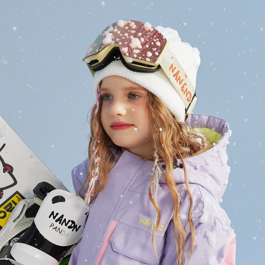 Magnetic Lens & Rapid Anti-Fog Kids Ski Goggles NG14ks